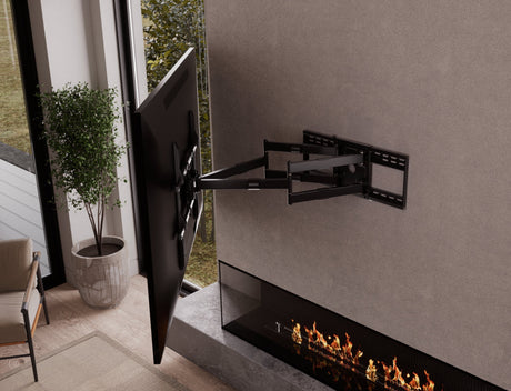 full motion tv mount on top of fireplace full motion tv mount on top of fireplace