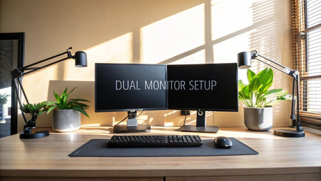 Crafting the Best Dual Monitor Setup Crafting the Best Dual Monitor Setup