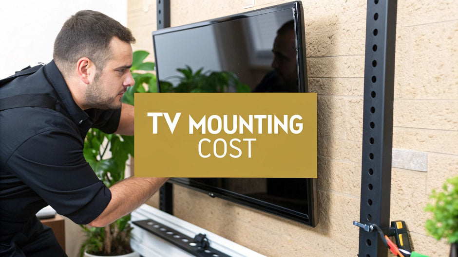 What Is the Real TV Mounting Service Cost? What Is the Real TV Mounting Service Cost?