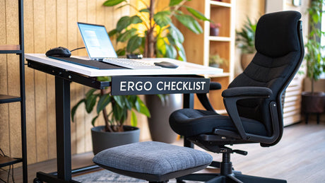Office Ergonomics Checklist for a Healthier Workspace Office Ergonomics Checklist for a Healthier Workspace
