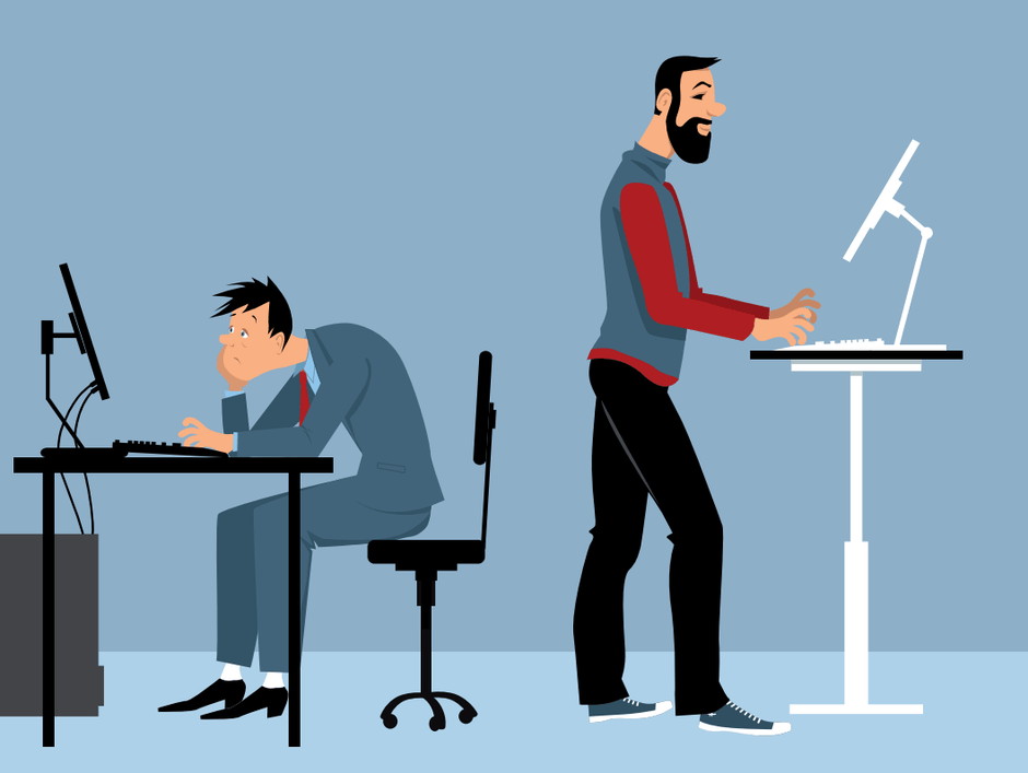 Standing Desk Benefits Explained Standing Desk Benefits Explained - Mount-It!