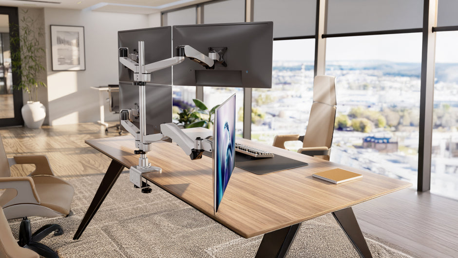 Quad Monitor Solutions - Mount-It!