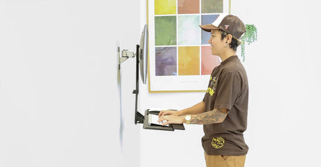 Wall Mounted Desks - Mount-It! Wall Mounted Desks - Mount-It!