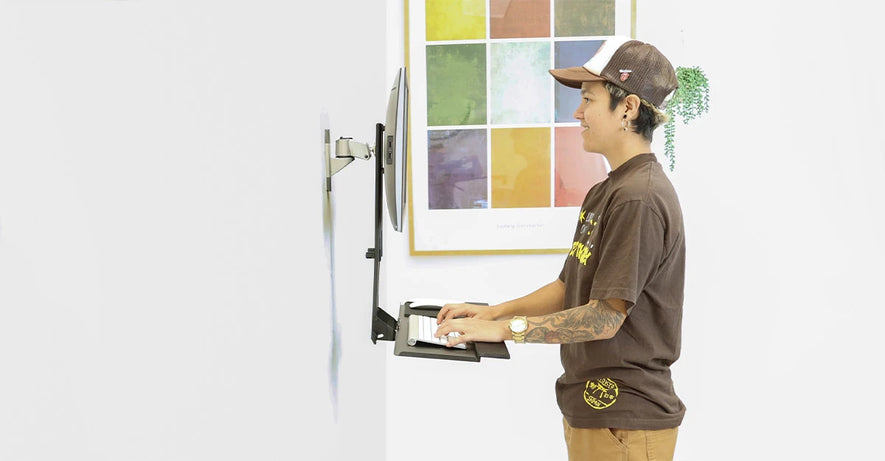 Wall Mounted Desks - Mount-It! Wall Mounted Desks - Mount-It!