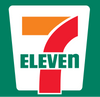 A graphic design featuring a large stylized number seven in red with an orange rectangle in the top left corner, set against a white background with rounded edges, and the word "ELEVEN" written in bold green uppercase letters below the number within a square frame on a green background. A graphic design featuring a large stylized number seven in red with an orange rectangle in the top left corner, set against a white background with rounded edges, and the word "ELEVEN" written in bold green uppercase letters below the number within a square frame on a green background.