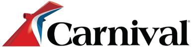 A simple graphic logo featuring a stylized red, white, and blue ship funnel shape positioned to the left of the word "Carnival" written in bold black serif font on a white background. The design emphasizes a clean, modern aesthetic commonly associated with cruise line branding. A simple graphic logo featuring a stylized red, white, and blue ship funnel shape positioned to the left of the word "Carnival" written in bold black serif font on a white background. The design emphasizes a clean, modern aesthetic commonly associated with cruise line branding.