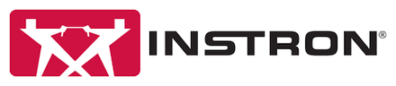 A logo design featuring a stylized red and white graphic resembling a mechanical or structural testing apparatus paired with the bold, black uppercase text "INSTRON" to the right of the graphic, set against a white background. The graphic consists of geometric shapes forming an abstract representation of a testing machine or frame. A logo design featuring a stylized red and white graphic resembling a mechanical or structural testing apparatus paired with the bold, black uppercase text "INSTRON" to the right of the graphic, set against a white background. The graphic consists of geometric shapes forming an abstract representation of a testing machine or frame.