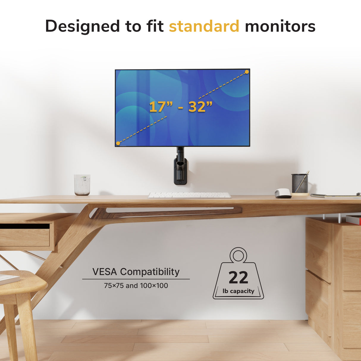 Monitor Wall Mount with Gas Spring