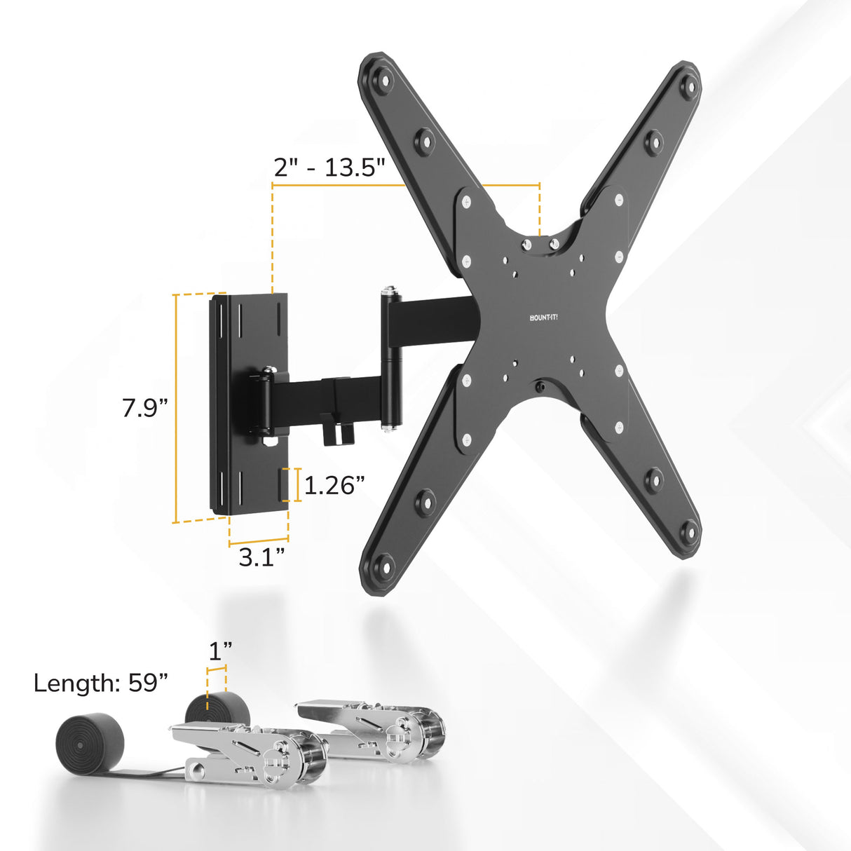 Weatherproof Column TV Mount