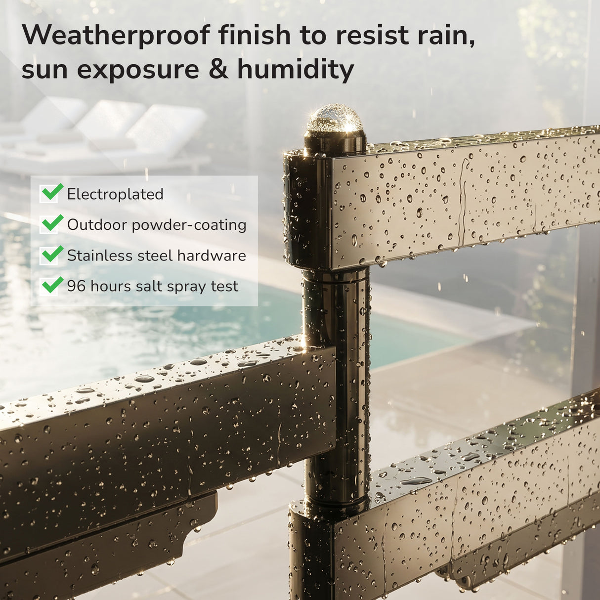 Weatherproof Column TV Mount