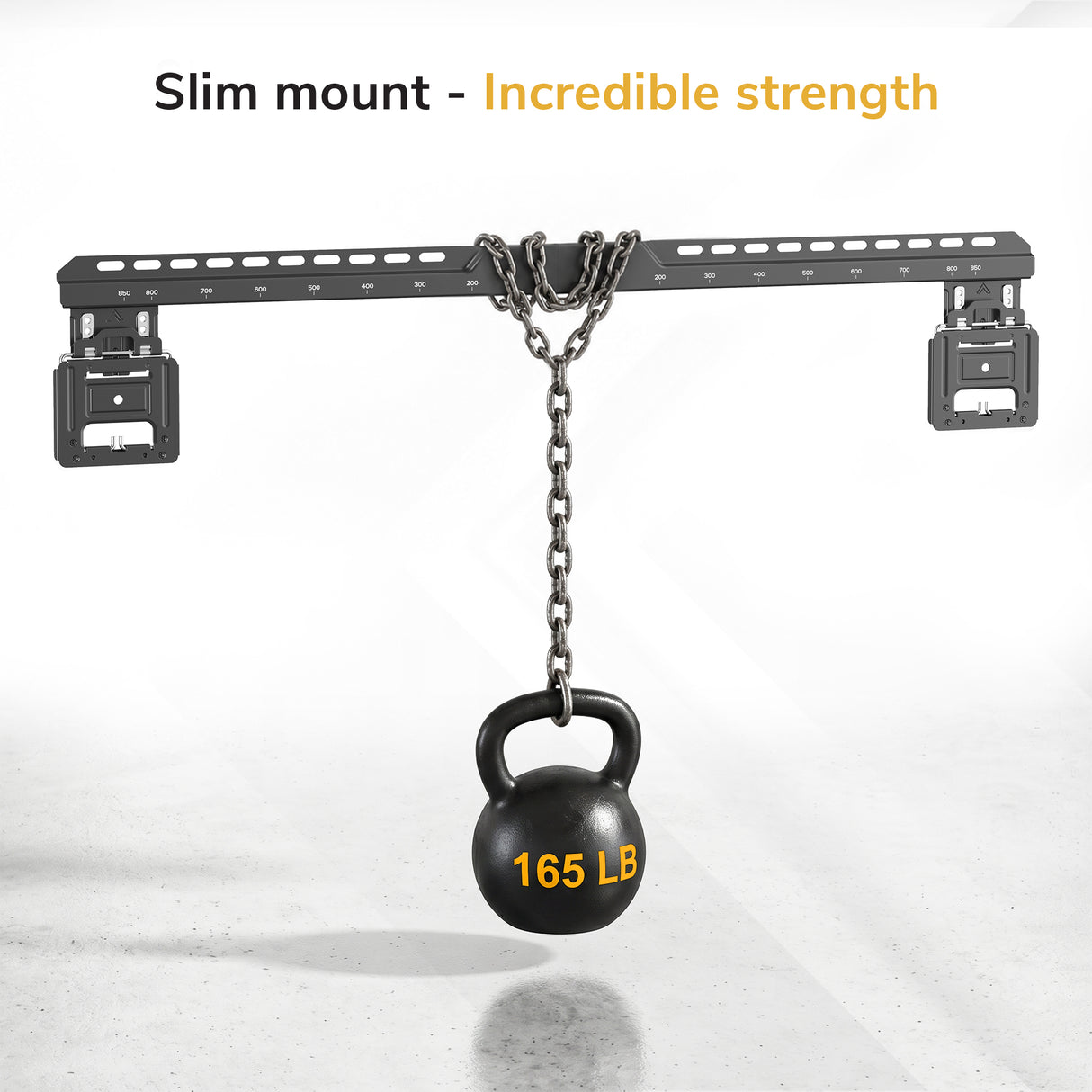 Ultra-Slim Fixed TV Wall Mount, Large - Image 6 - Mount-It!
