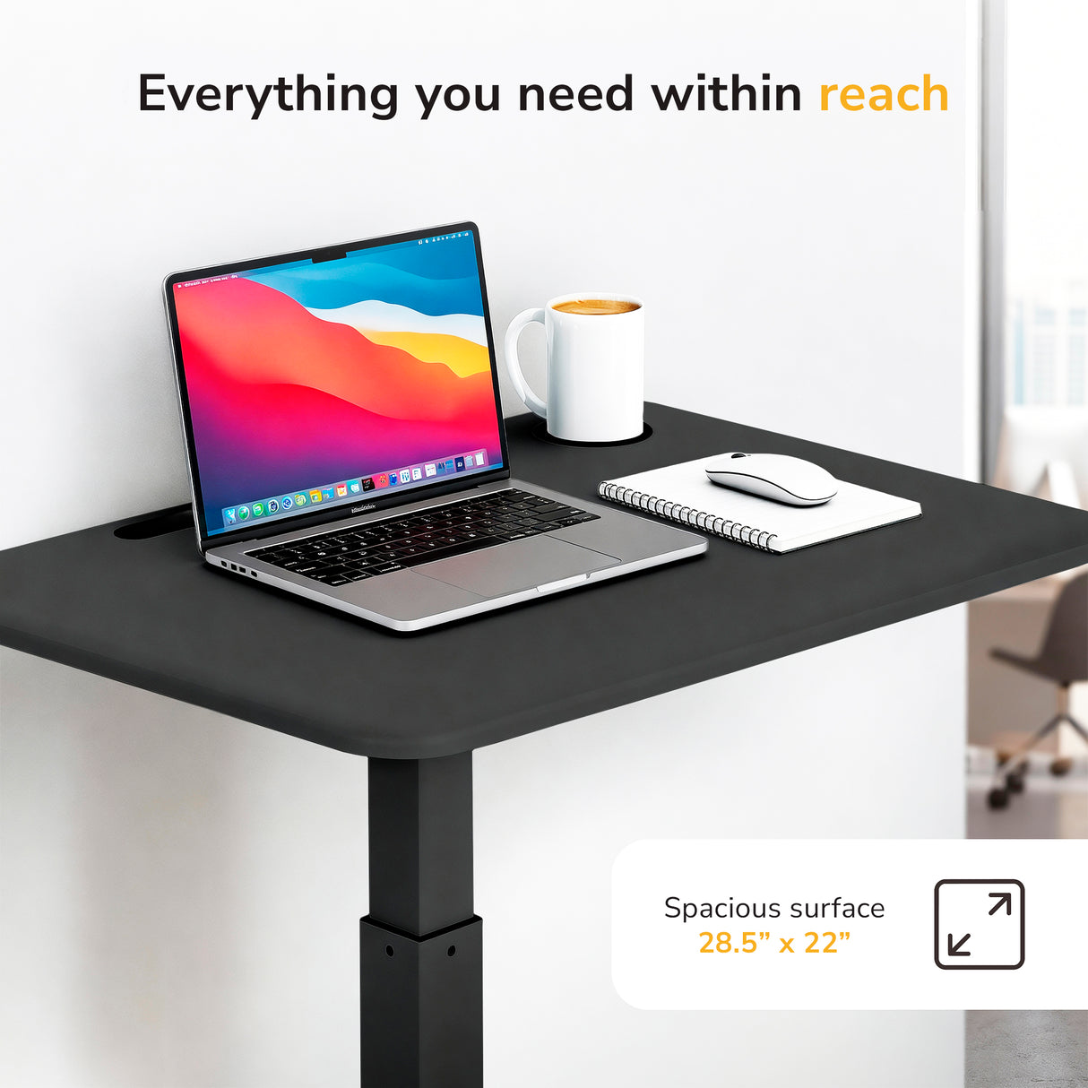Sit-Stand Mobile Laptop Cart
