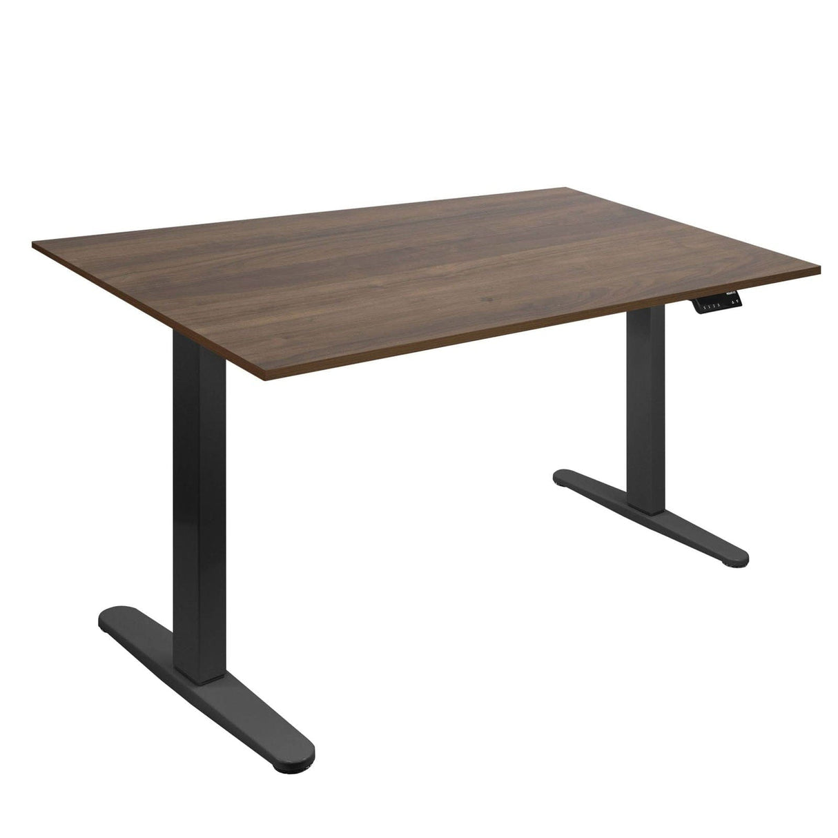 Dual Motor Electric Standing Desk with 55" Tabletop - Black Base Adrift Standing Desk - Dual Motor Electric Standing Desk with 55" Tabletop - Black Base - Mount-It! - MI-18100