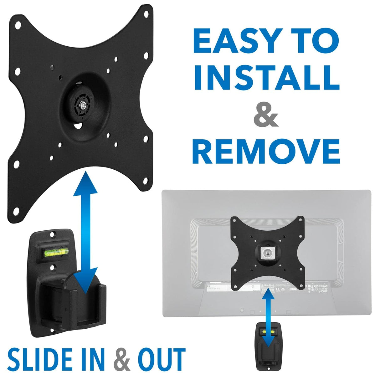 Anti-Theft Full Motion TV Wall Mount TV Mount - Anti-Theft Full Motion TV Wall Mount - Mount-It! - MI-4152