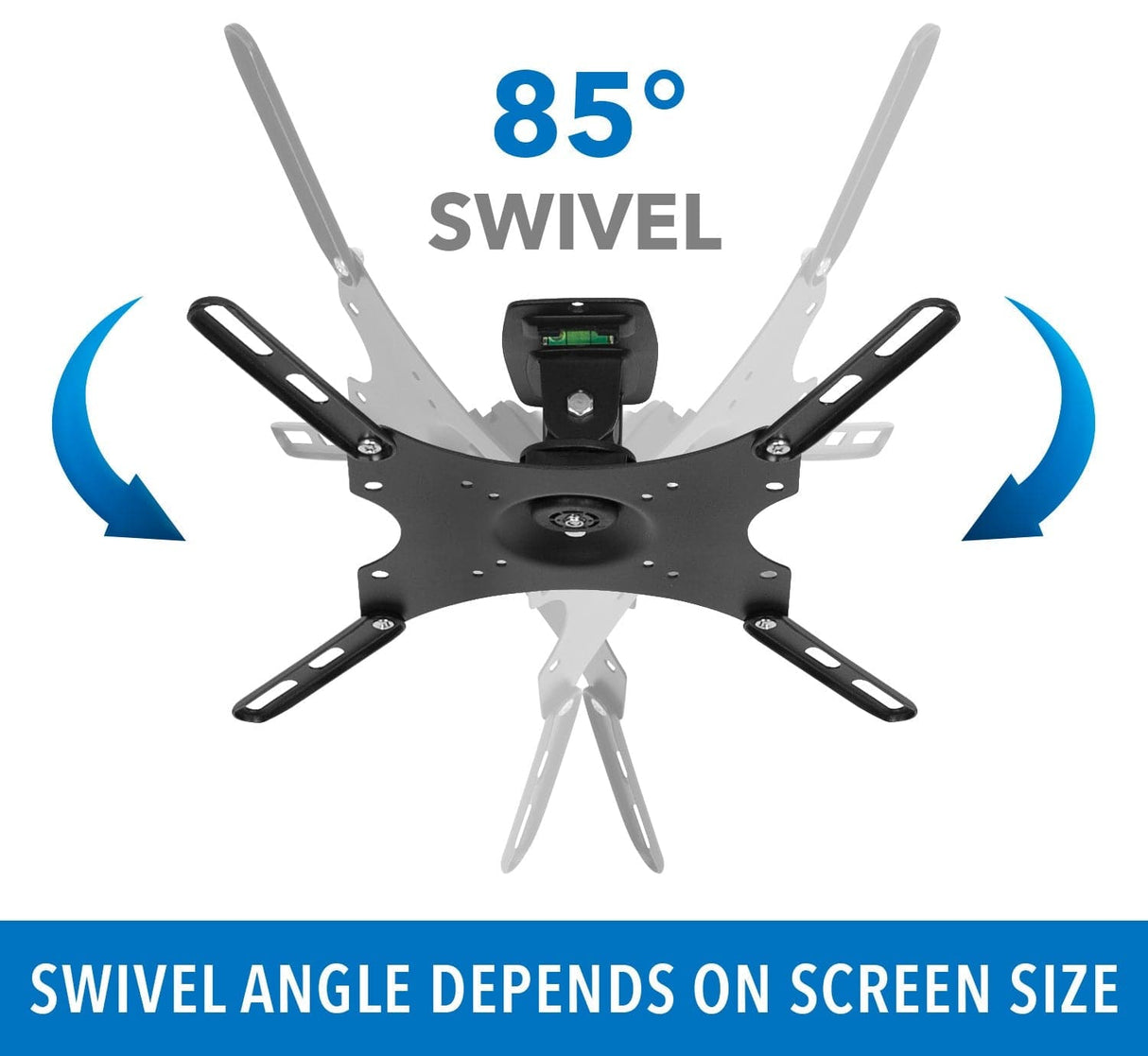 Anti-Theft Full Motion TV Wall Mount TV Mount - Anti-Theft Full Motion TV Wall Mount - Mount-It! - MI-4152