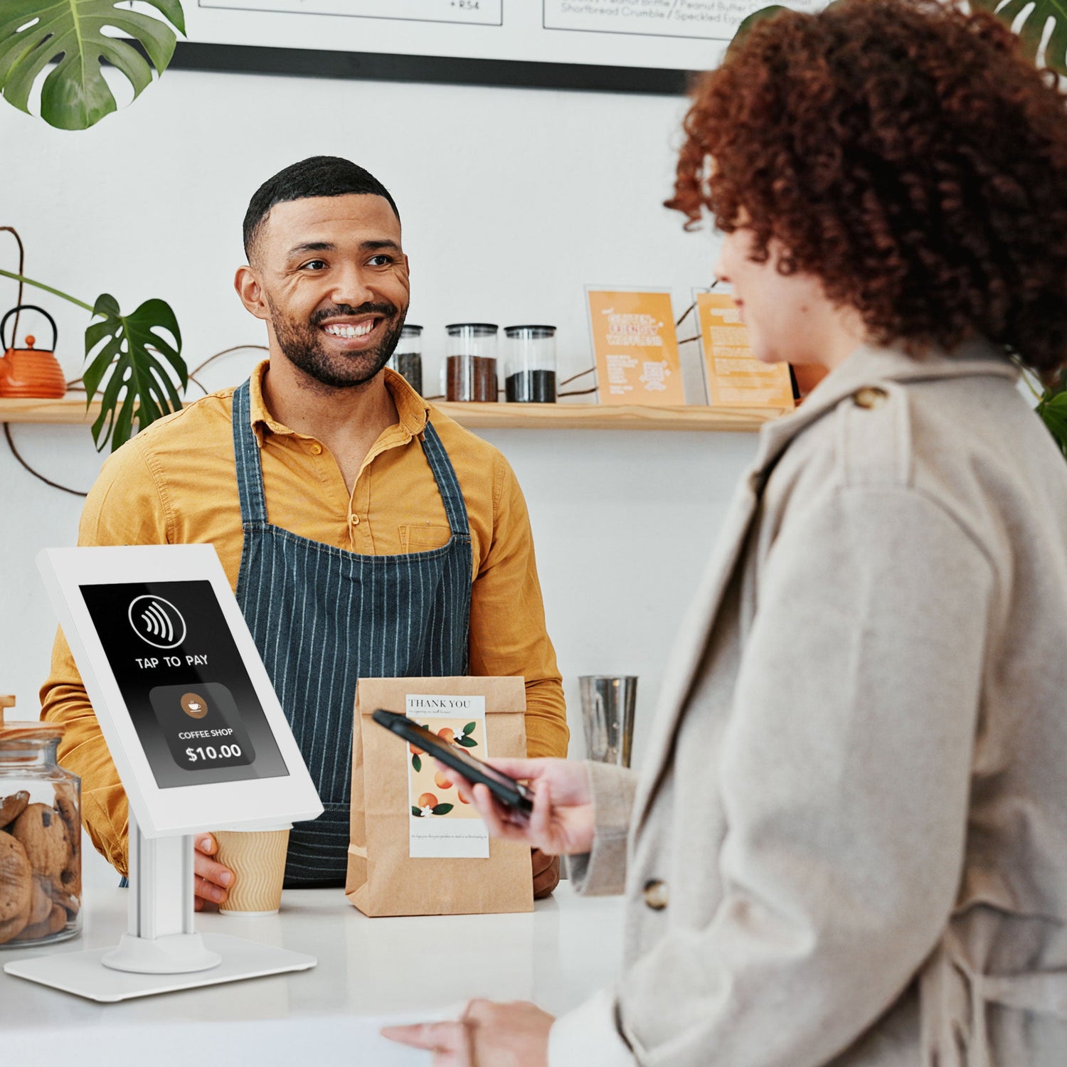 Tablet Stand - Anti-Theft Tablet Countertop Stand for iPad, iPad Air, iPad Pro - Mount-It! -