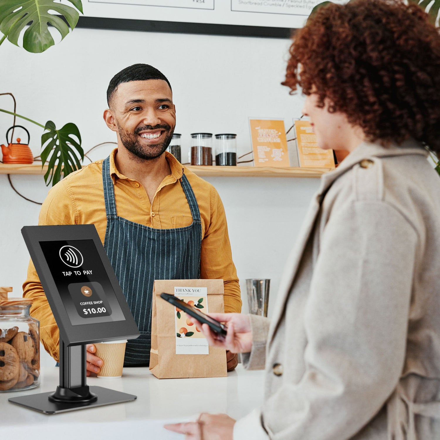 Tablet Stand - Anti-Theft Tablet Countertop Stand for iPad, iPad Air, iPad Pro - Mount-It! -