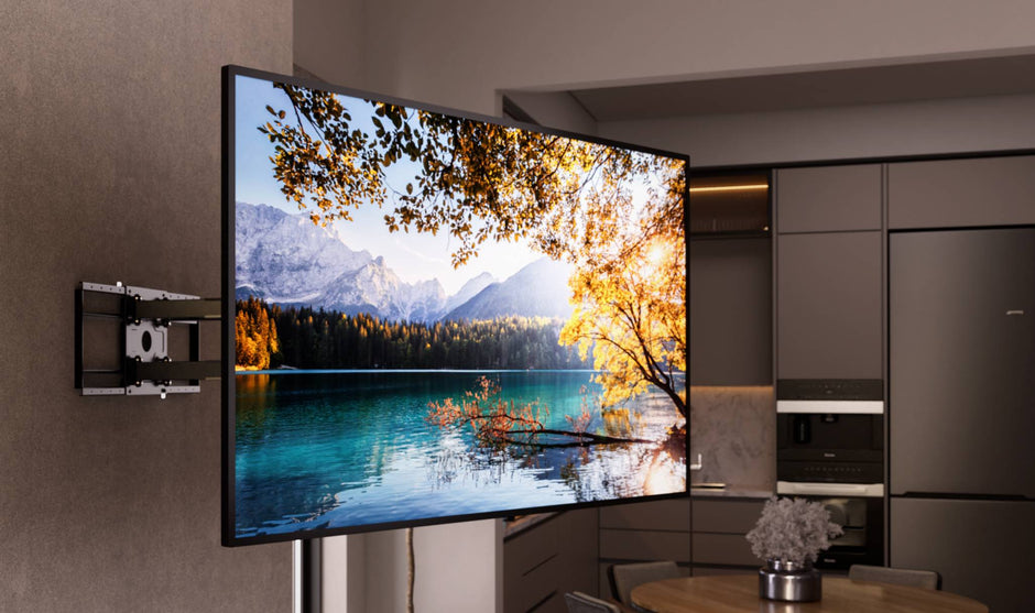 The Beast Heavy Duty Full Motion TV Wall Mount With Extra Long Extension The Beast - Heavy Duty, Full Motion TV Wall Mount With Extra Long Extension