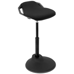 Black Desk Accessories - Ergonomic Sit Stand Stool - Mount-It! - MI-931 Black Desk Accessories - Ergonomic Sit Stand Stool - Mount-It! - MI-931