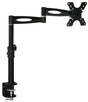 Full Motion Single Monitor Desk Mount Black Monitor Mount - Full Motion Single Monitor Desk Mount - Mount-It! - MI-705