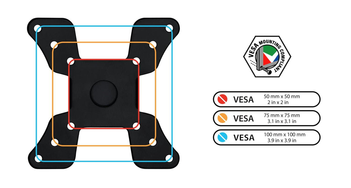 Full Motion Single Monitor Desk Mount Black Monitor Mount - Full Motion Single Monitor Desk Mount - Mount-It! - MI-705