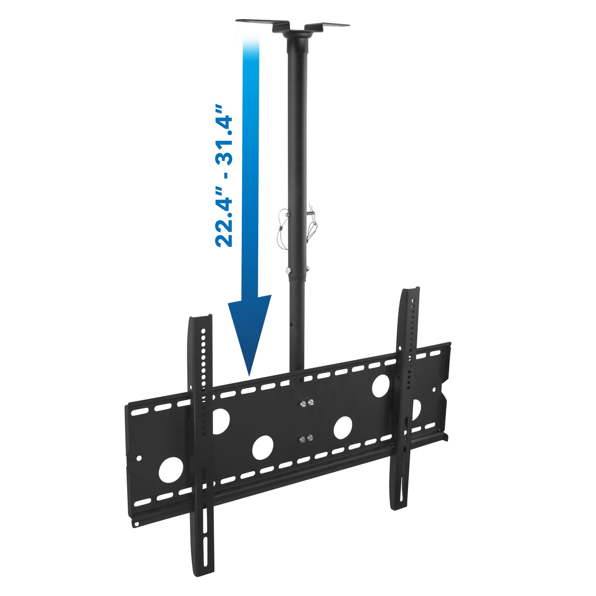 Full-Motion TV Ceiling Mount Black TV Mount - Full-Motion TV Ceiling Mount - Mount-It! - MI-501B