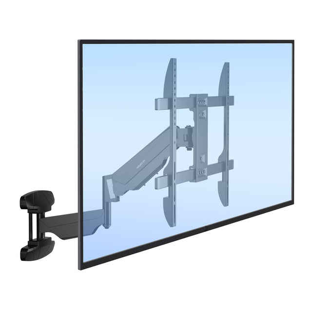 Black TV Mount - Full Motion TV Wall Mount with Gas Spring Arm - Mount-It! - MI-445