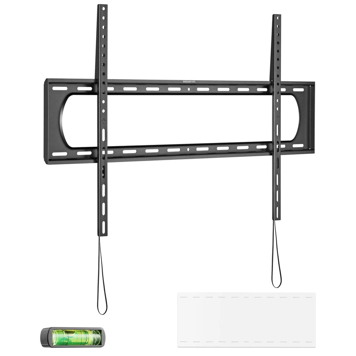 Heavy Duty XXL Fixed TV Wall Mount Black TV Mount - Heavy Duty XXL Fixed TV Wall Mount - Mount-It! - MI-14008