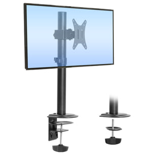 Black Monitor Mount - Monitor Desk Mount - Mount-It! - MI-1706BLK Black Monitor Mount - Monitor Desk Mount - Mount-It! - MI-1706BLK
