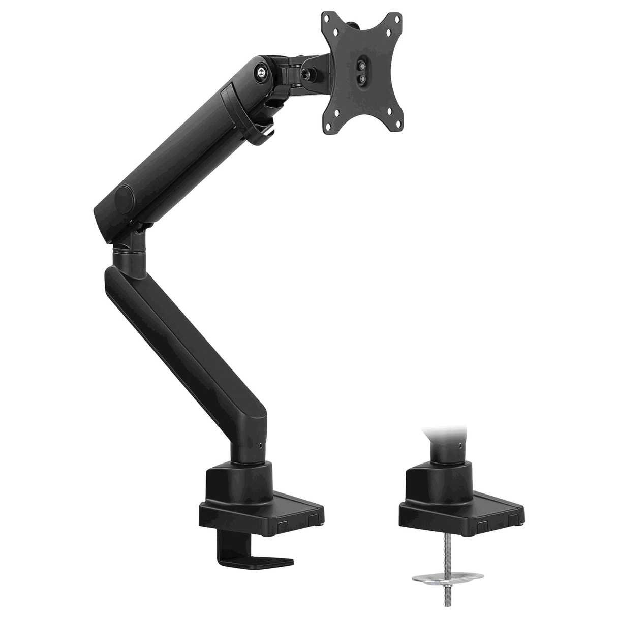 Single Monitor Desk Mount Black Monitor Mount - Single Monitor Desk Mount - Mount-It! - MI-2671