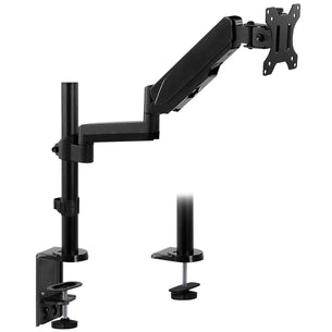 Black Monitor Mount - Single Monitor Desk Mount - Mount-It! - MI-4761 Black Monitor Mount - Single Monitor Desk Mount - Mount-It! - MI-4761