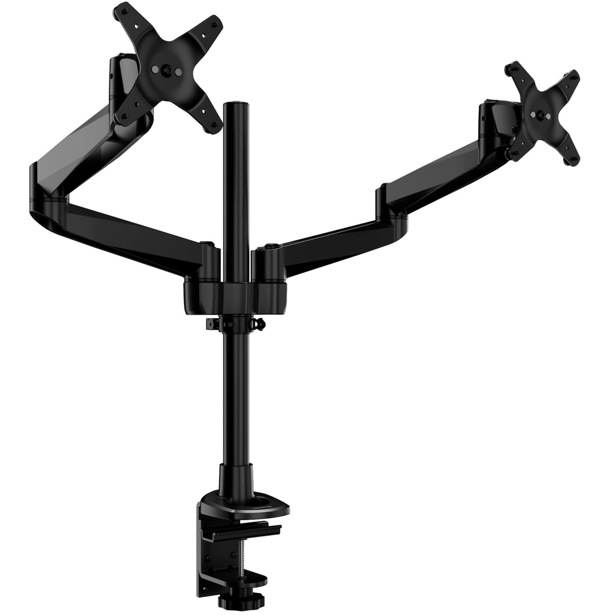 Monitor Mount - CLiX Series Full Motion Dual Monitor Desk Mount - Mount-It! -