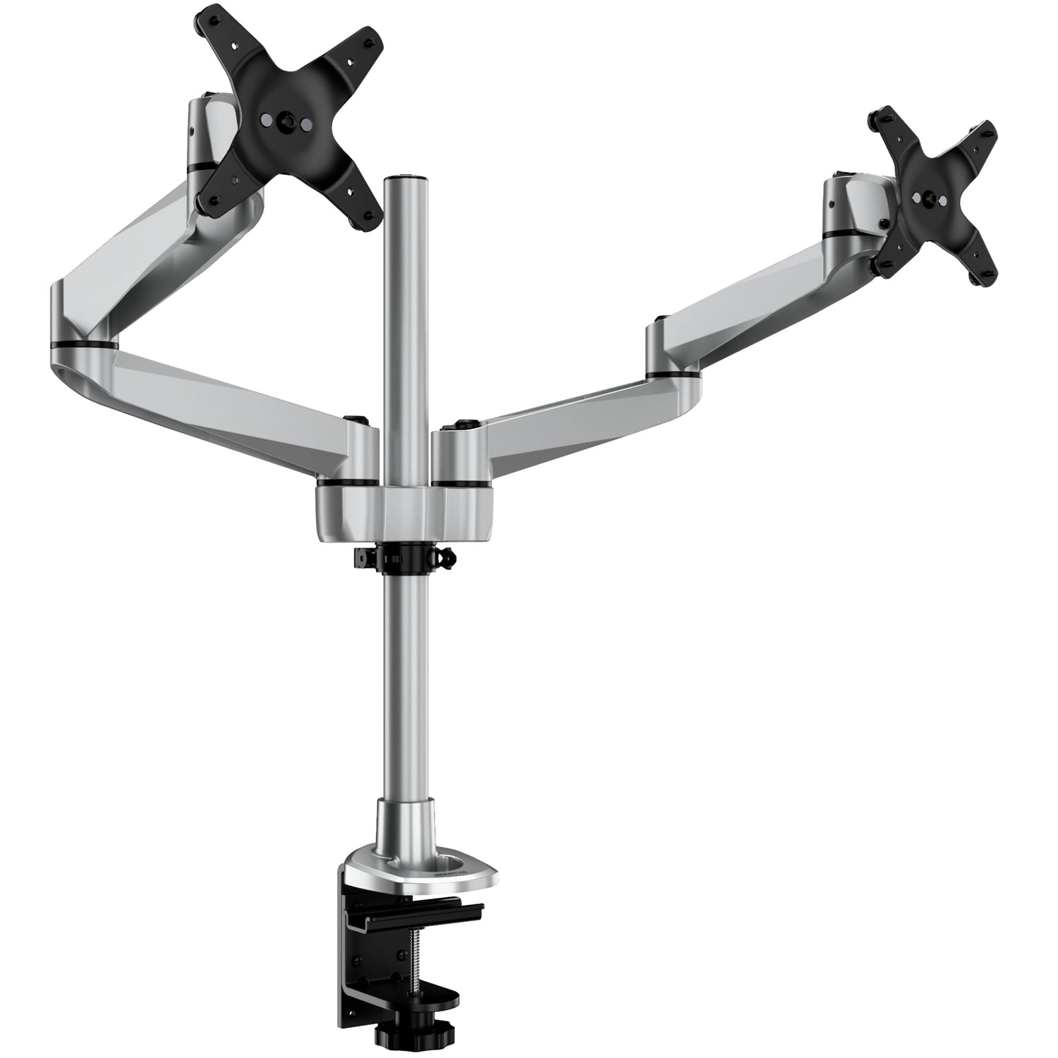 Monitor Mount - CLiX Series Full Motion Dual Monitor Desk Mount - Mount-It! -
