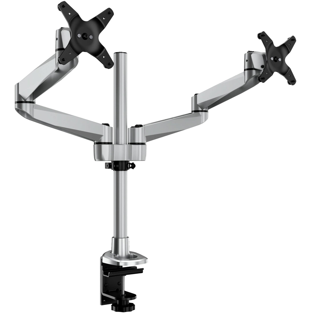 Monitor Mount - CLiX Series Full Motion Dual Monitor Desk Mount - Mount-It! -