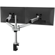 Full Motion Dual Monitor Desk Mount with Gas Spring Arms Monitor Mount - CLiX Series Full Motion Dual Monitor Desk Mount with Gas Spring Arms - Mount-It! -