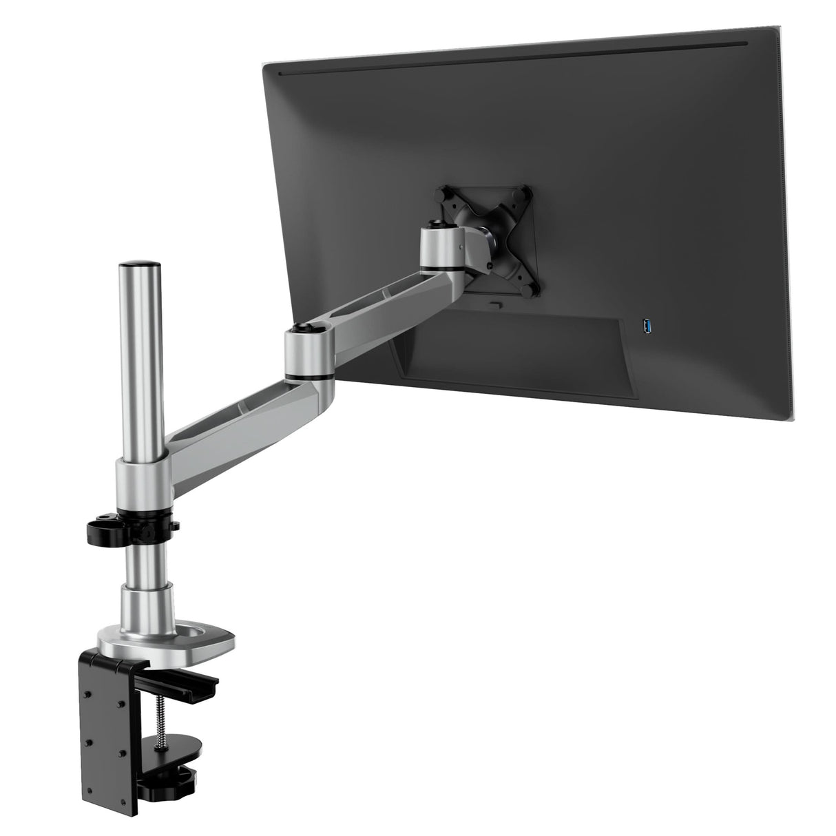 Monitor Mount - CLiX Series Full Motion Single Monitor Desk Mount - Mount-It! -
