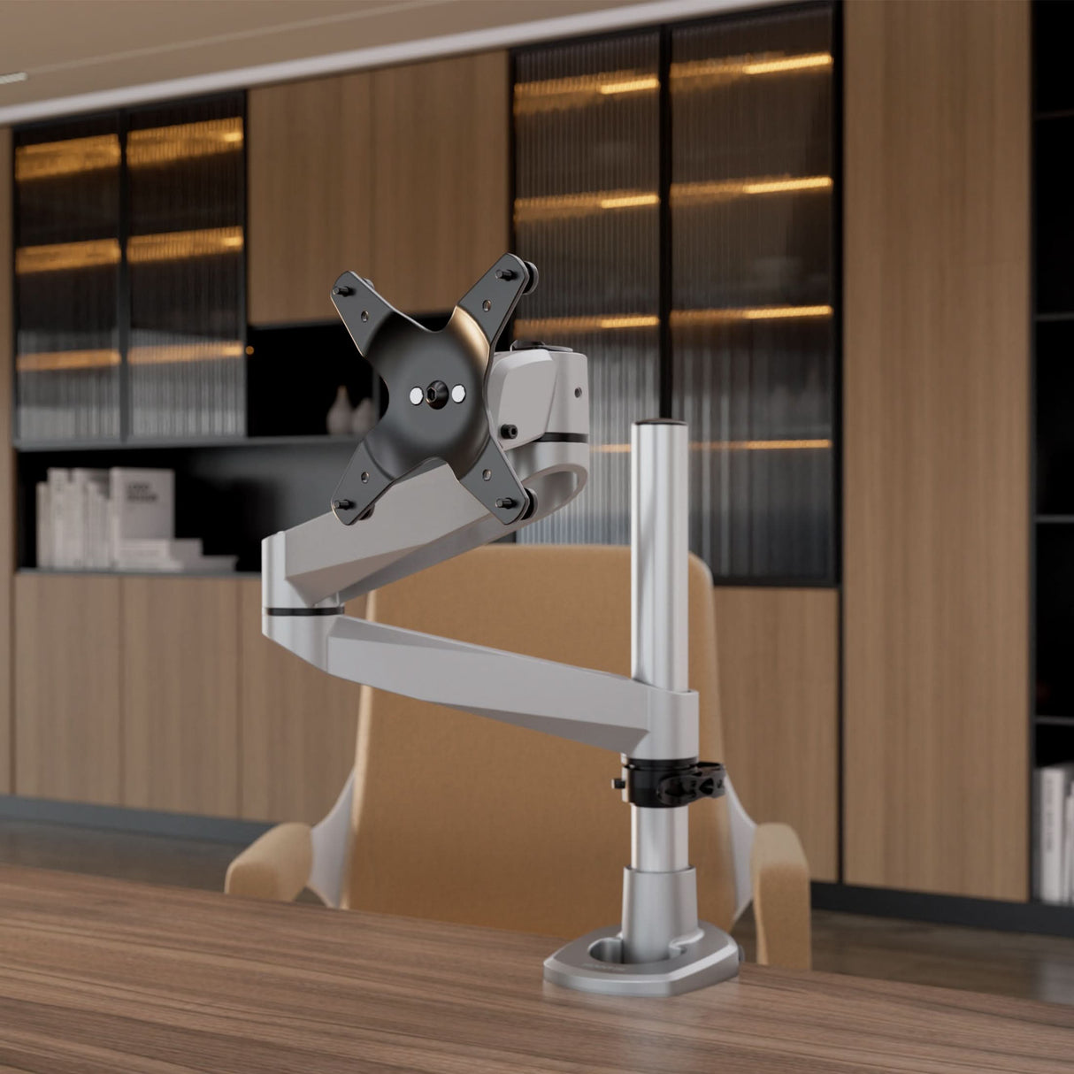 Monitor Mount - CLiX Series Full Motion Single Monitor Desk Mount - Mount-It! -