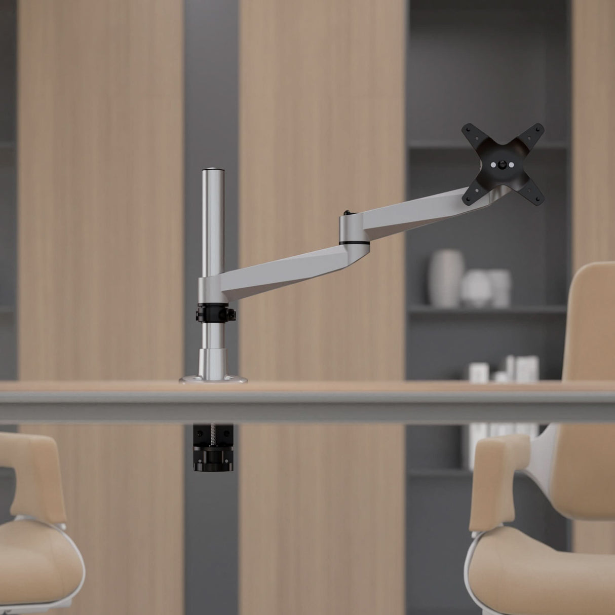 Monitor Mount - CLiX Series Full Motion Single Monitor Desk Mount - Mount-It! -