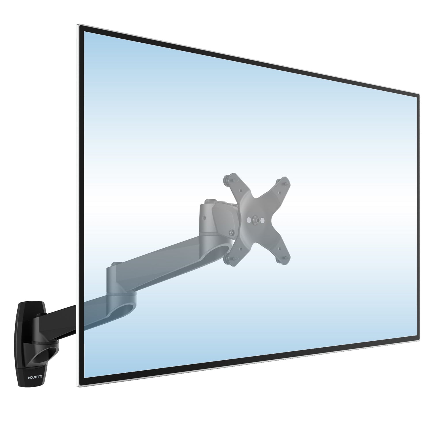 Monitor Mount - CLiX Series Full Motion Single Monitor Wall Mount - Mount-It! -