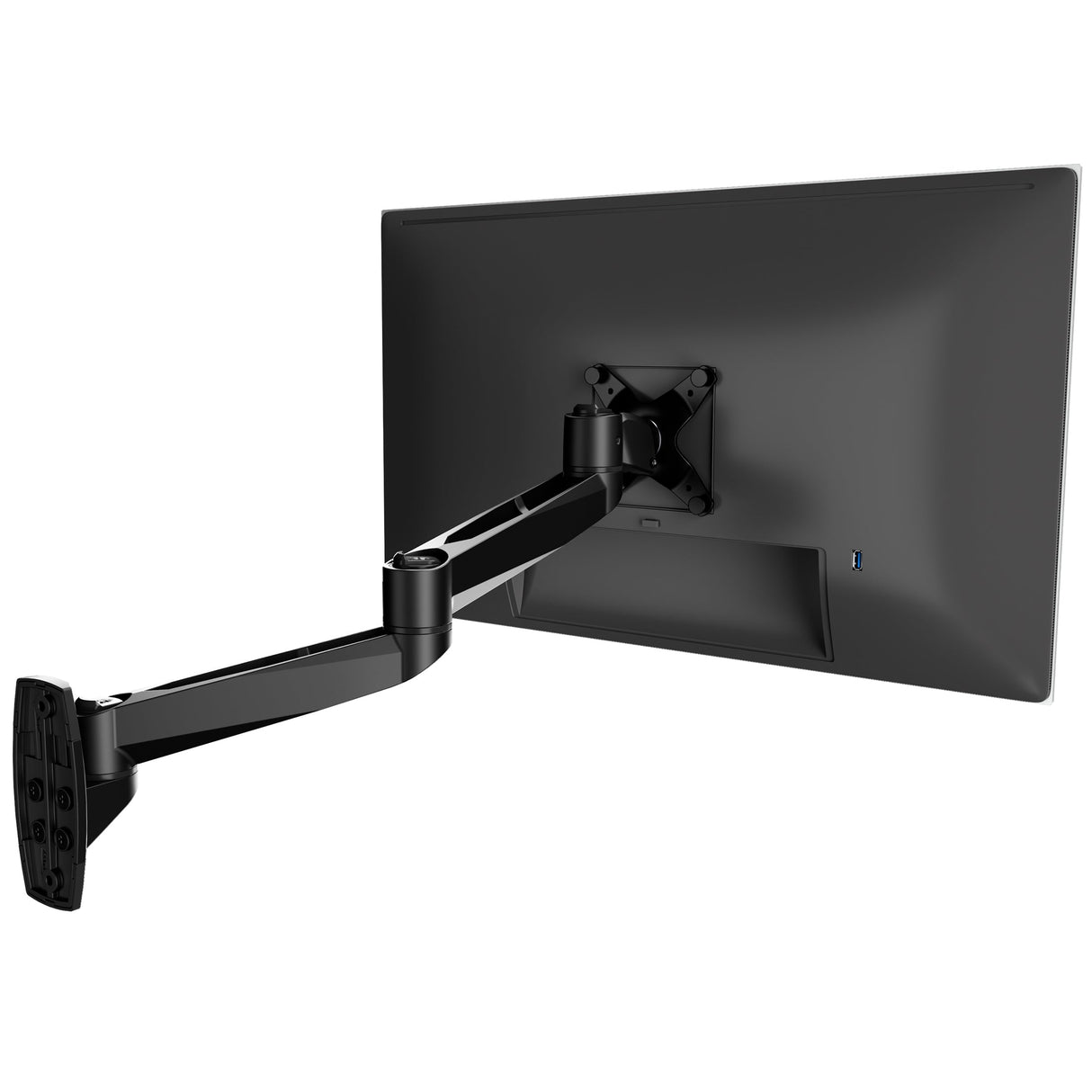 Full Motion Single Monitor Wall Mount Monitor Mount - CLiX Series Full Motion Single Monitor Wall Mount - Mount-It! -