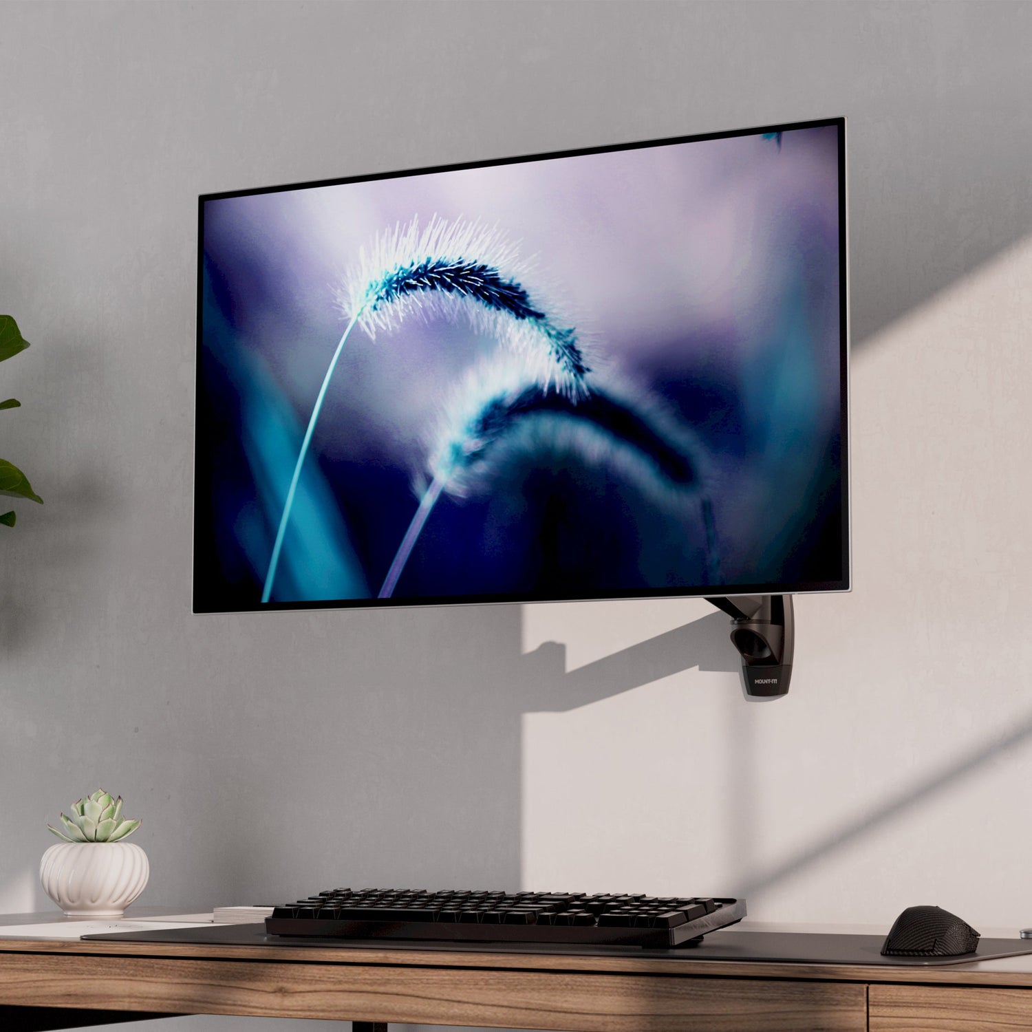 Monitor Mount - CLiX Series Full Motion Single Monitor Wall Mount - Mount-It! -