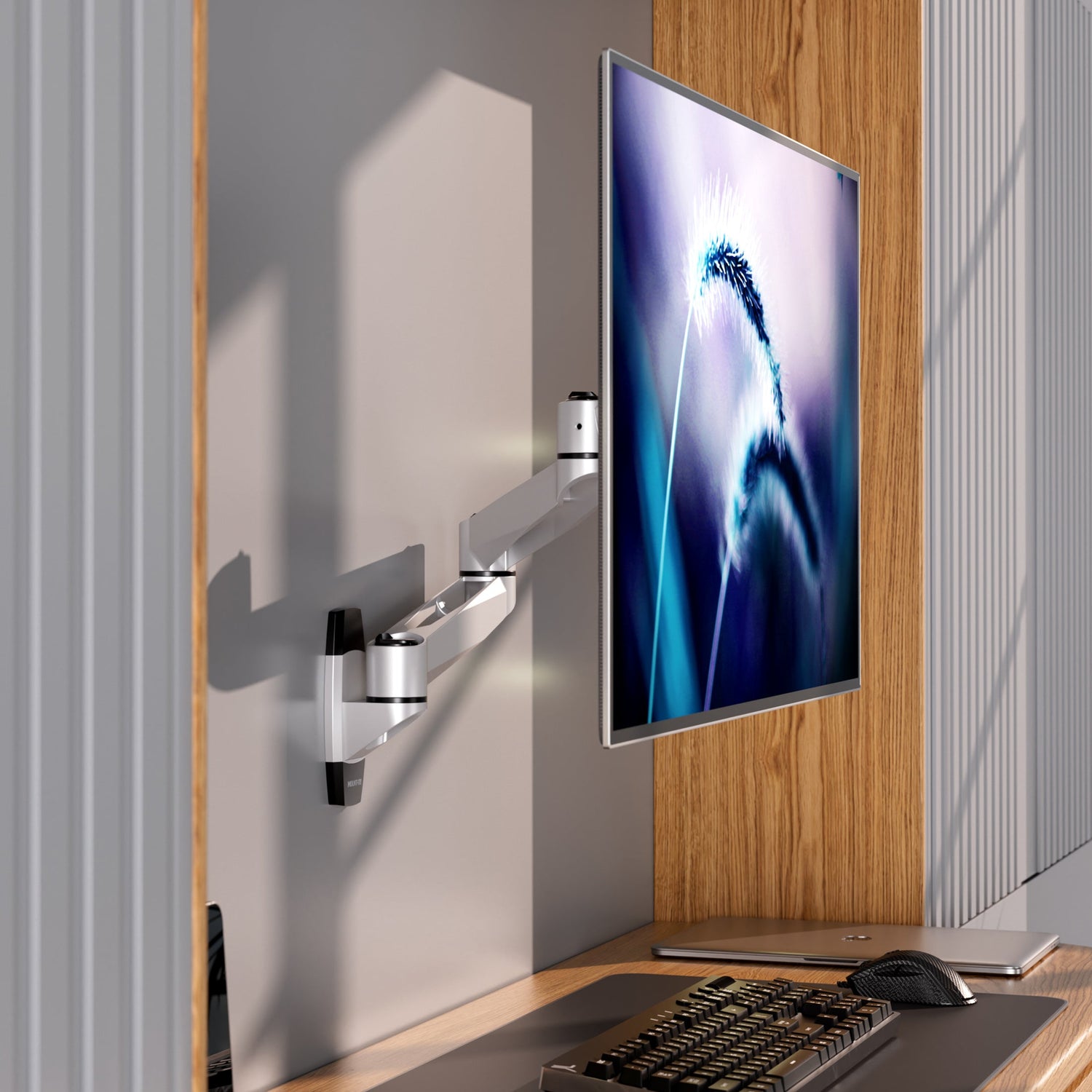 Monitor Mount - CLiX Series Full Motion Single Monitor Wall Mount - Mount-It! -