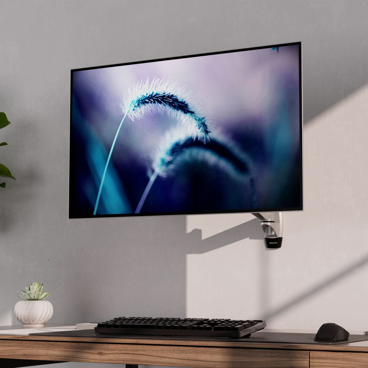 Monitor Mount - CLiX Series Full Motion Single Monitor Wall Mount - Mount-It! -