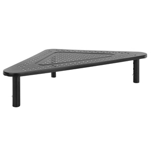 Monitor Risers - Corner Desk Monitor Stand - Mount-It! - MI-7362 Monitor Risers - Corner Desk Monitor Stand - Mount-It! - MI-7362