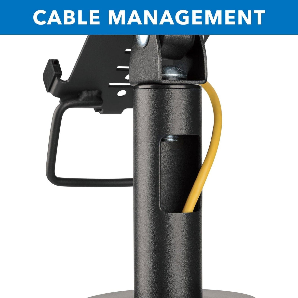 Credit Card POS Terminal Stand for VeriFone VX520 Monitor Mount - Credit Card POS Terminal Stand for VeriFone VX520 - Mount-It! - MI-3793