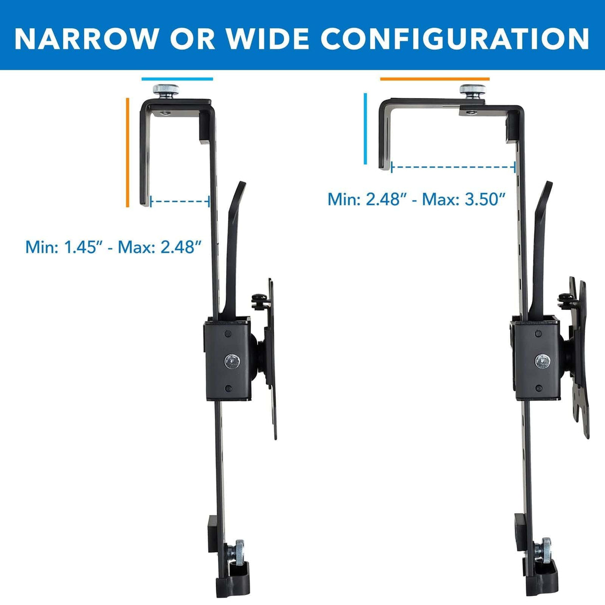 Cubicle Wall Monitor Mount Monitor Mount - Cubicle Wall Monitor Mount - Mount-It! - MI-785