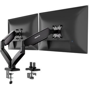 Monitor Mount - Dual Monitor Desk Mount with Gas Spring Arms - Mount-It! - MI-1882BLK Monitor Mount - Dual Monitor Desk Mount with Gas Spring Arms - Mount-It! - MI-1882BLK