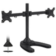 Dual Monitor Desk Stand w/ Articulating Arms Monitor Stands - Dual Monitor Desk Stand w/ Articulating Arms - Mount-It! - MI-781