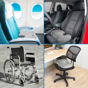 Cushion - ErgoActive Memory Foam Seat Cushion - Mount-It! - MI-1101 Cushion - ErgoActive Memory Foam Seat Cushion - Mount-It! - MI-1101