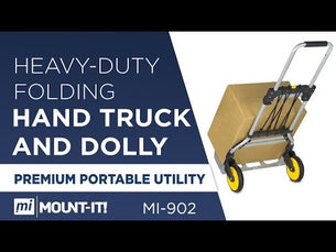Hand Truck - Folding Hand Truck - Mount-It! - MI-902 Hand Truck - Folding Hand Truck - Mount-It! - MI-902